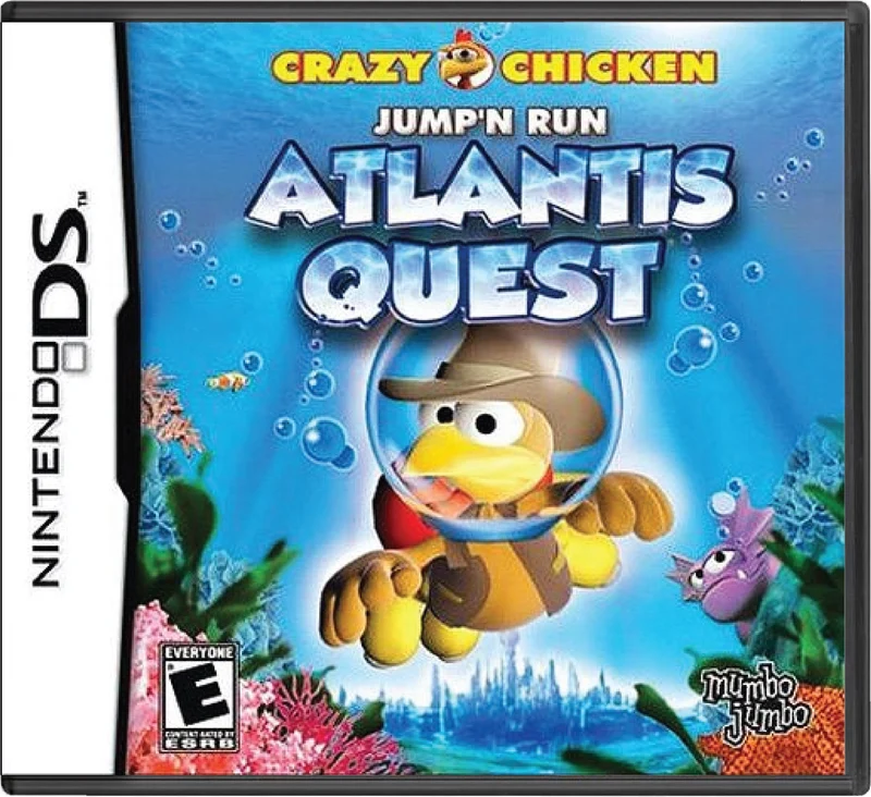 Crazy Chicken Atlantis Quest - Nintendo DS