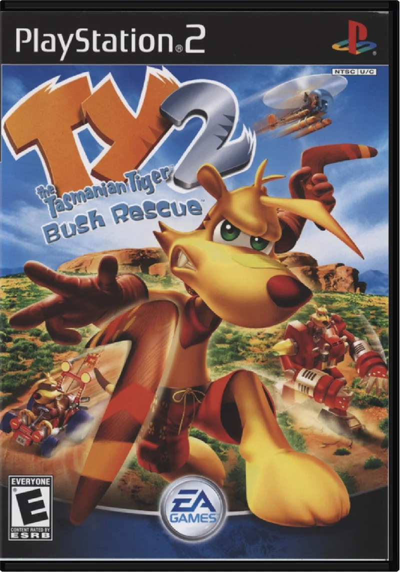 Ty the Tasmanian Tiger 2 Bush Rescue - Sony PlayStation 2 (PS2)