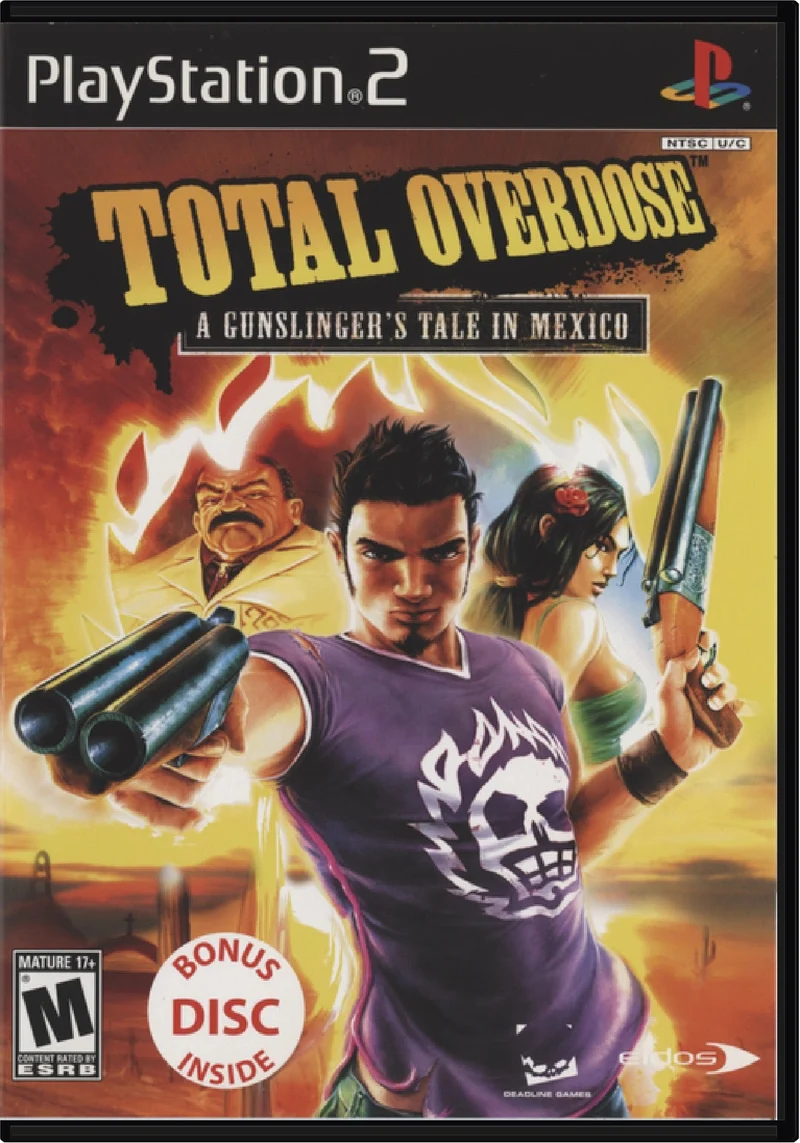 Total Overdose A Gunslinger's Tale in Mexico - Sony PlayStation 2 (PS2)