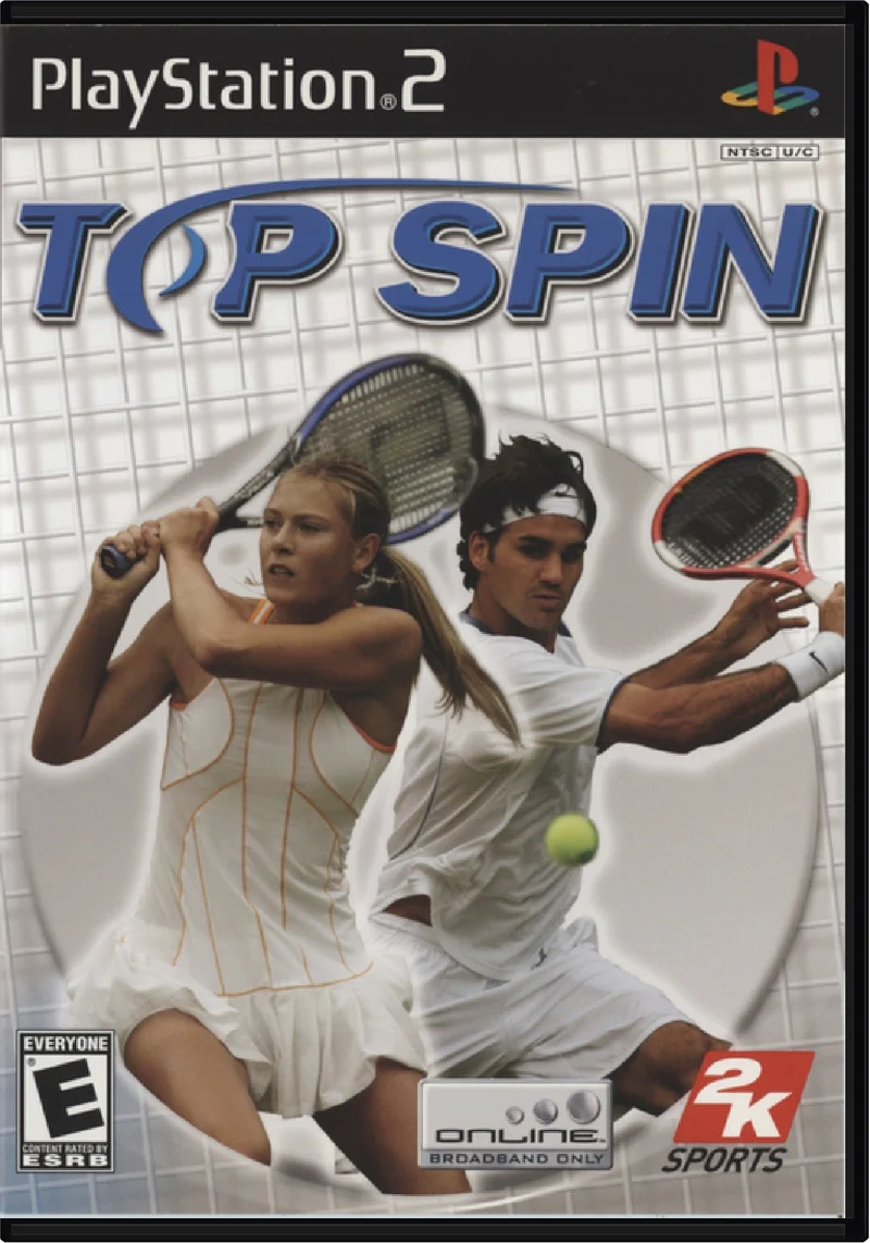 Top Spin - Sony PlayStation 2 (PS2)
