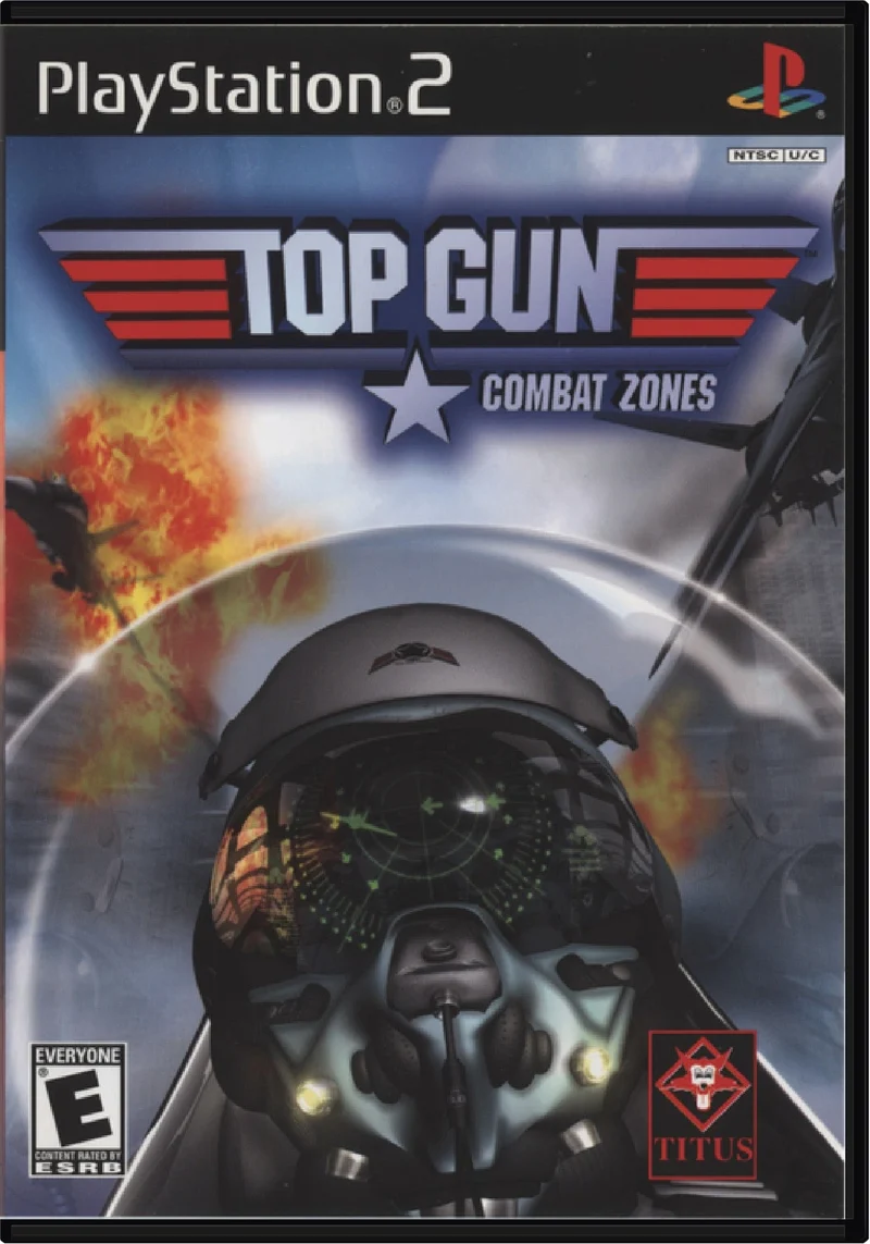 Top Gun Combat Zones - Sony PlayStation 2 (PS2)