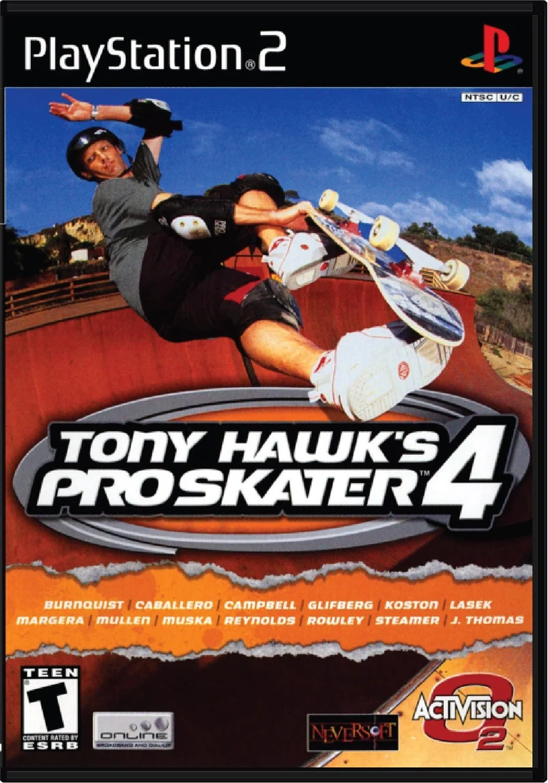 Tony Hawk Pro Skater 4 - Sony PlayStation 2 (PS2)