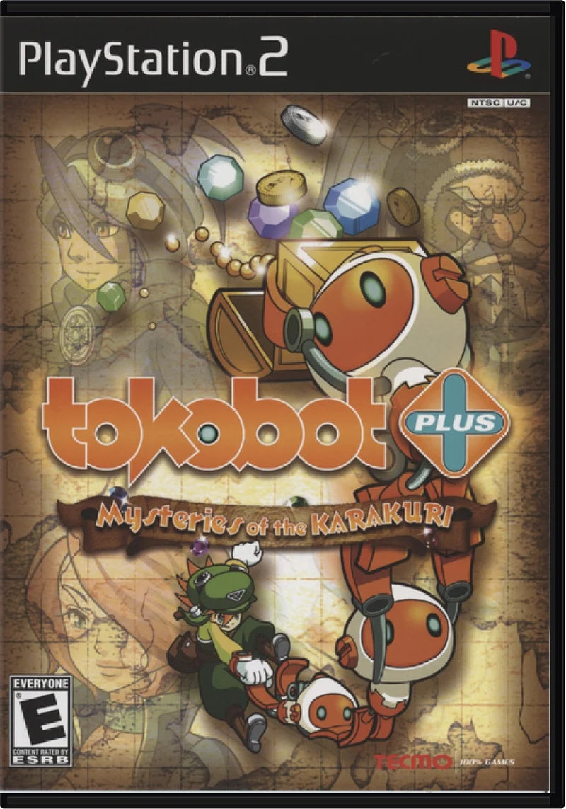 Tokobot Plus Mysteries of the Karakuri - Sony PlayStation 2 (PS2)