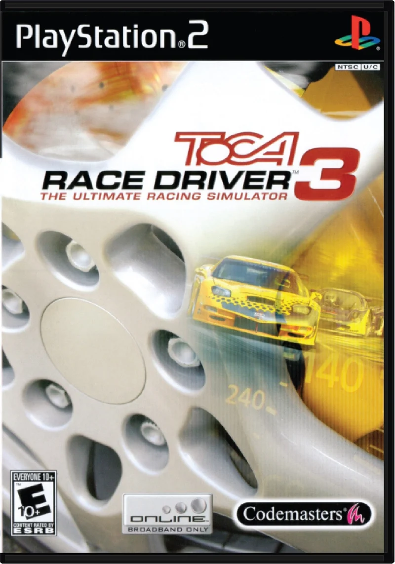 TOCA Race Driver 3 - Sony PlayStation 2 (PS2)