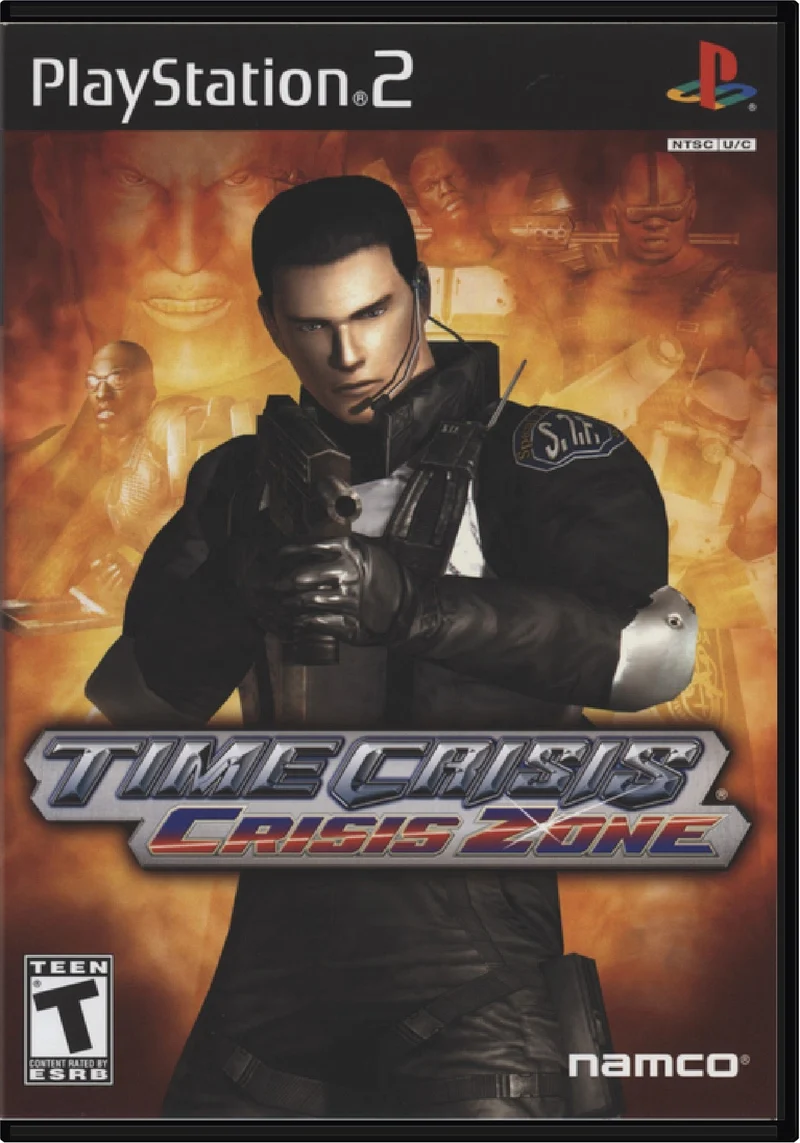 Time Crisis Crisis Zone - Sony PlayStation 2 (PS2)