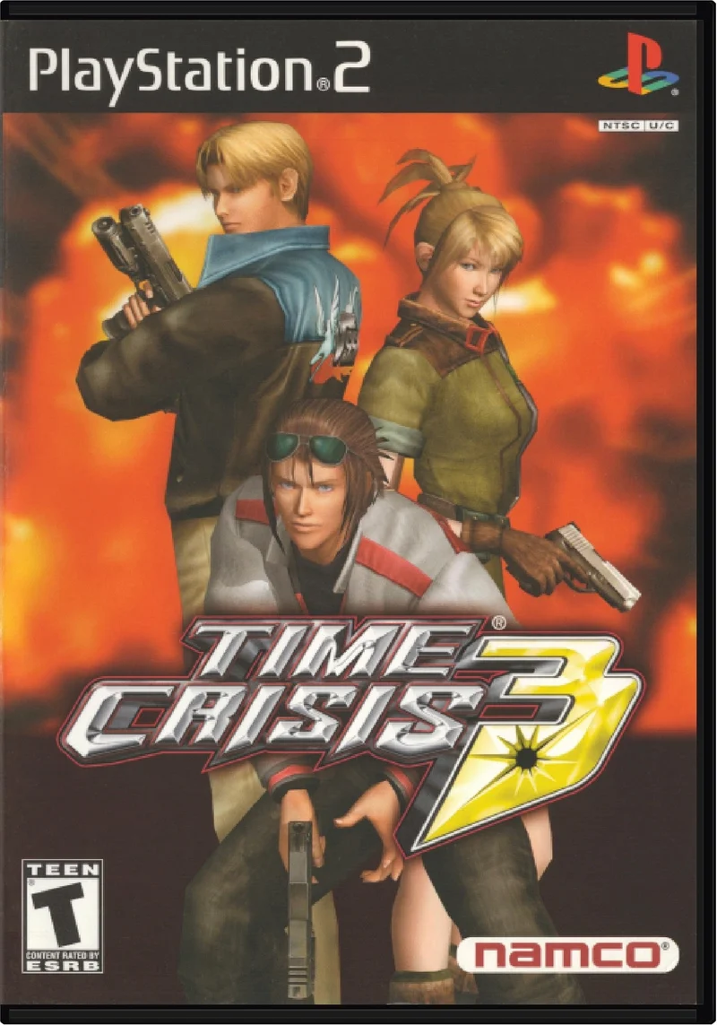 Time Crisis 3 - Sony PlayStation 2 (PS2)