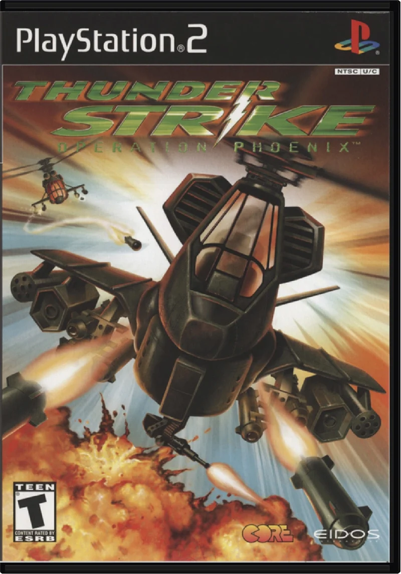 Thunder Strike Operation Phoenix - Sony PlayStation 2 (PS2)