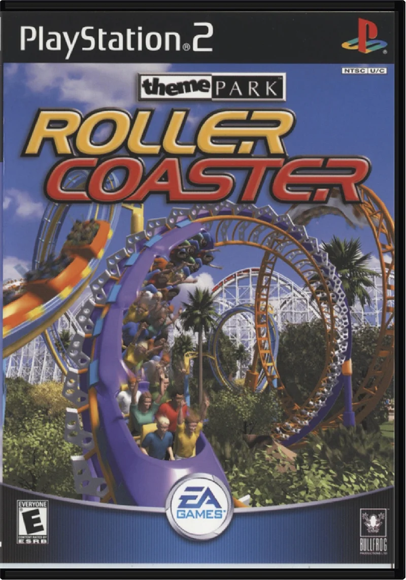 Theme Park Roller Coaster - Sony PlayStation 2 (PS2)