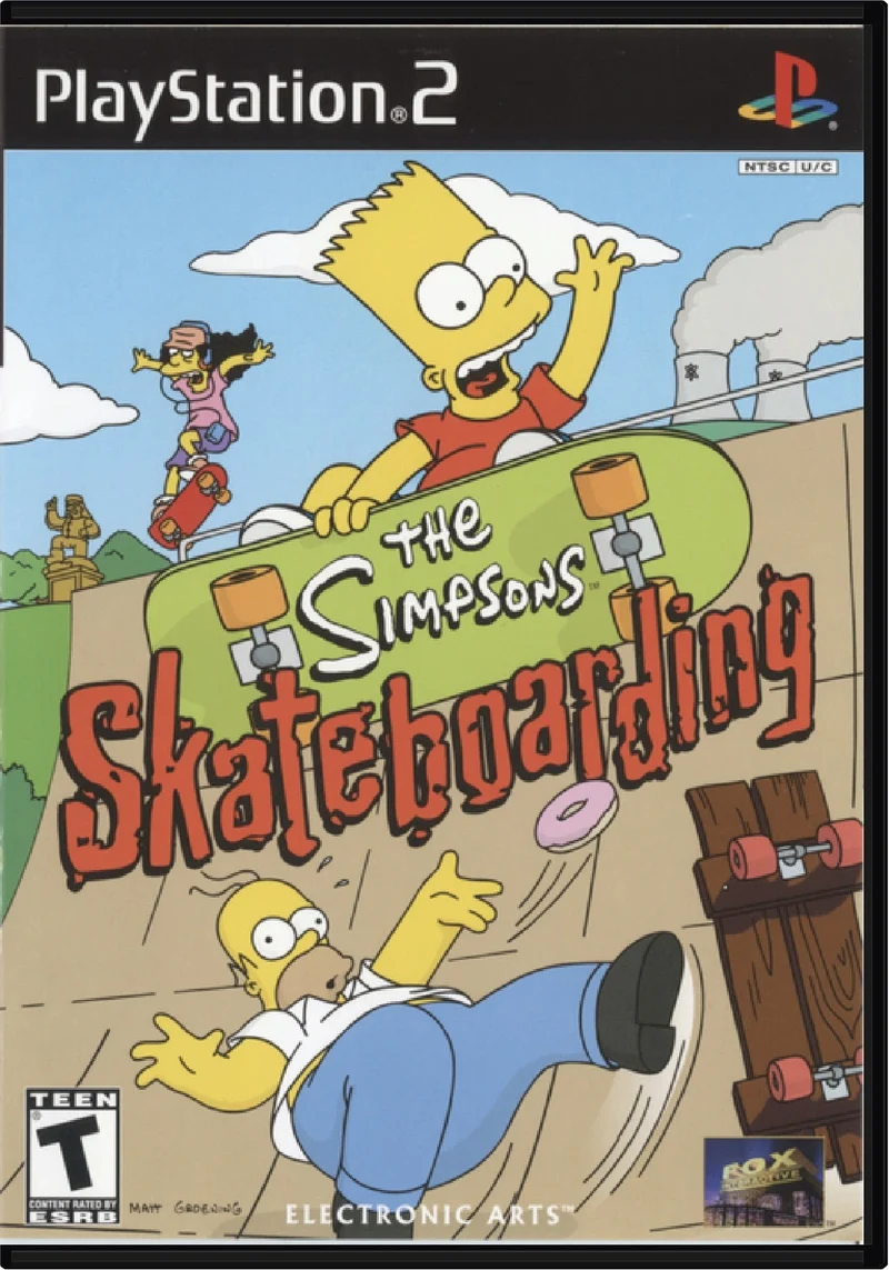 The Simpsons Skateboarding - Sony PlayStation 2 (PS2)