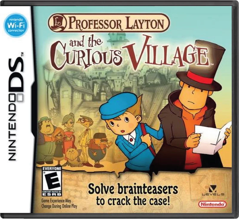 Professor Layton and the Curious Village - Nintendo DS