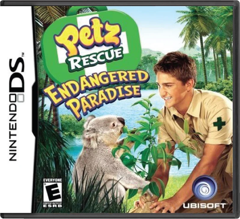 Petz Rescue Endangered Paradise - Nintendo DS