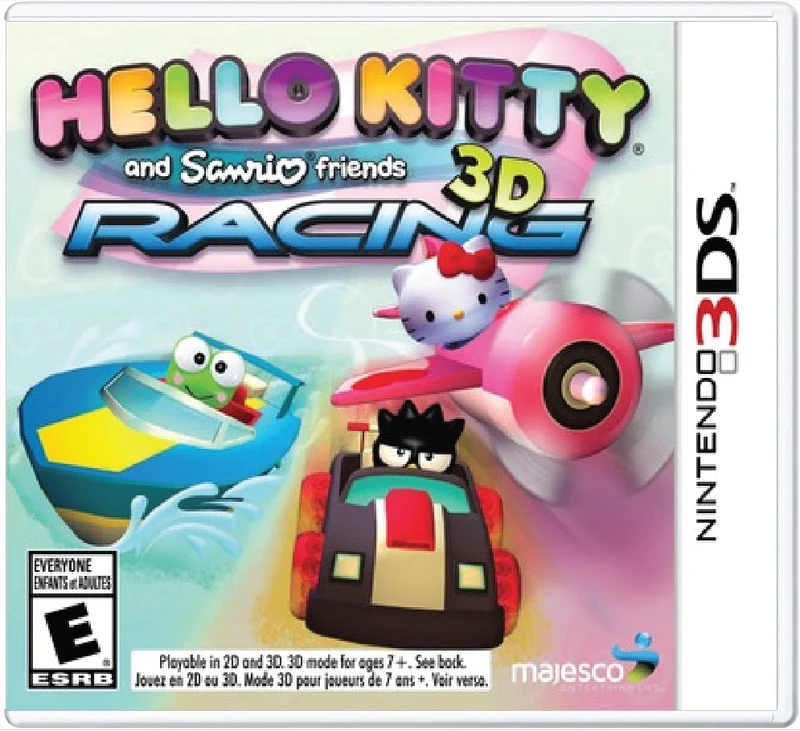 Hello Kitty and Sanrio Friends 3D Racing - Nintendo 3DS