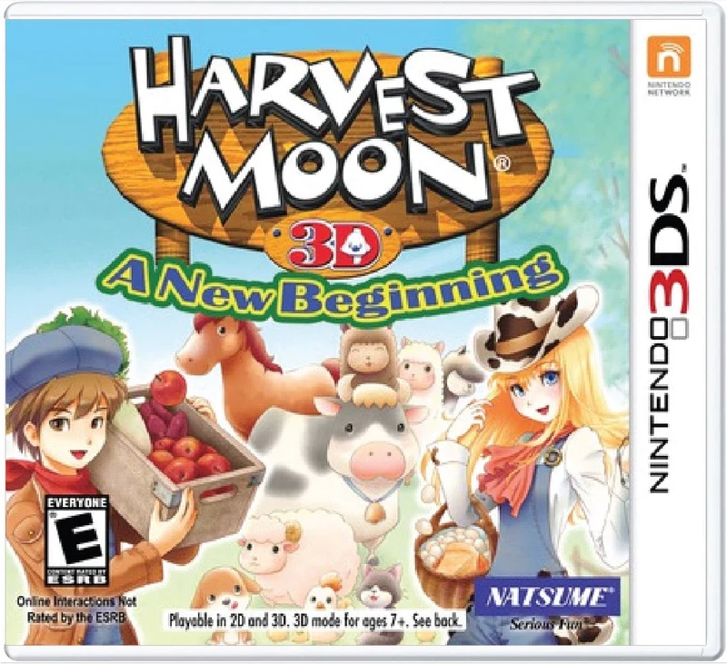 Harvest Moon A New Beginning - Nintendo 3DS