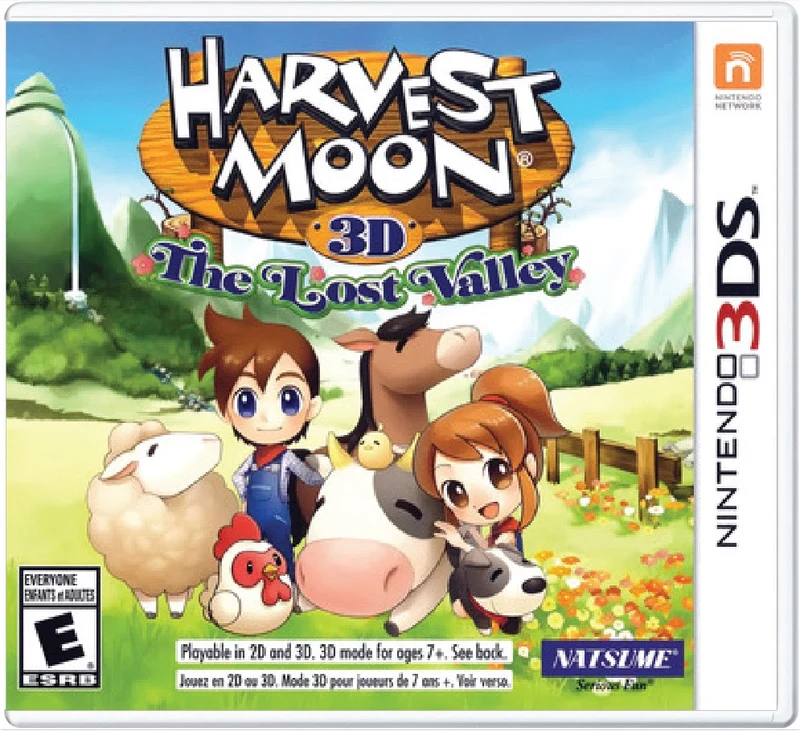 Harvest Moon 3D The Lost Valley - Nintendo 3DS