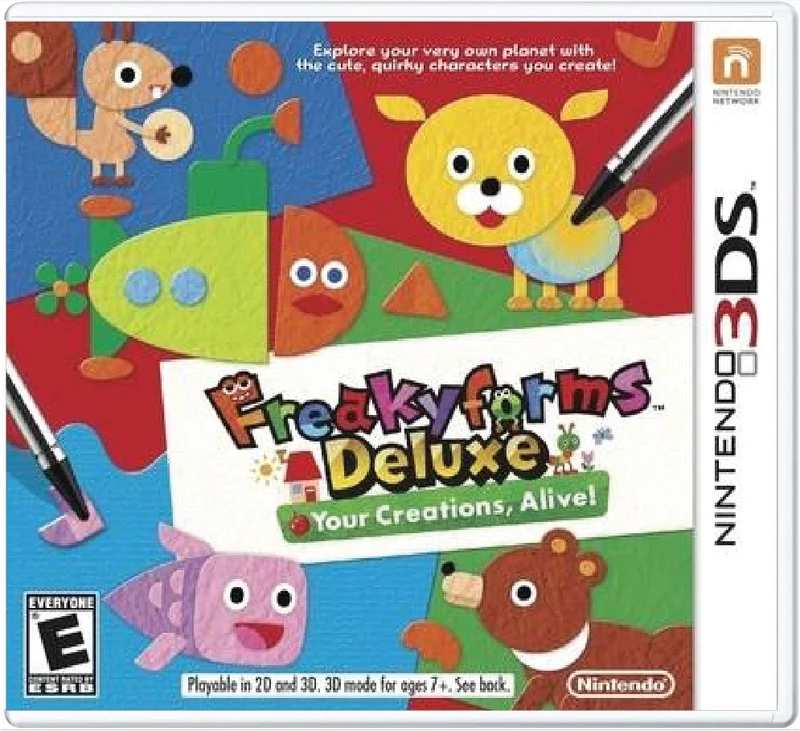 Freakyforms Deluxe Your Creations Alive - Nintendo 3DS