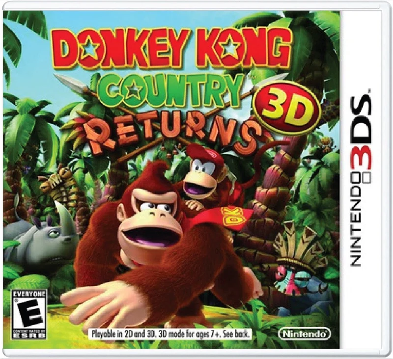 Donkey Kong Country Returns 3D - Nintendo 3DS