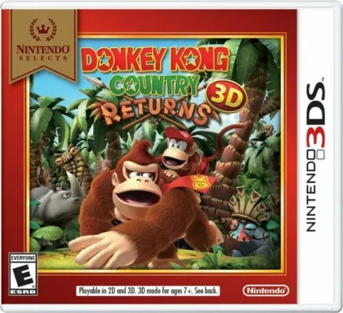 Donkey Kong Country Returns 3D - Nintendo 3DS