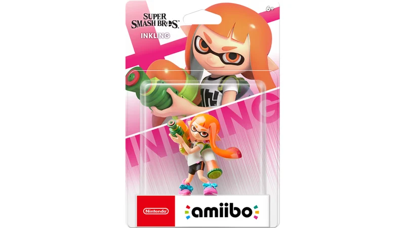 Inkling Girl - Nintendo Amiibo