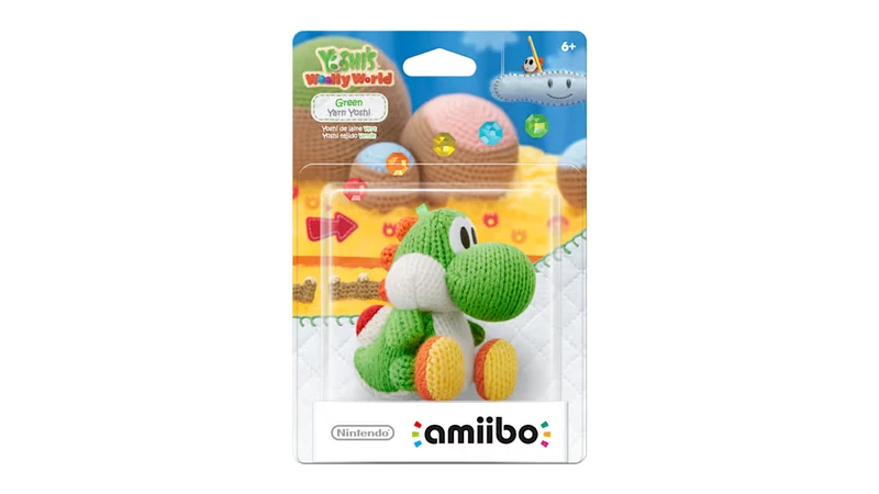 Yarn Yoshi - Green - Nintendo Amiibo