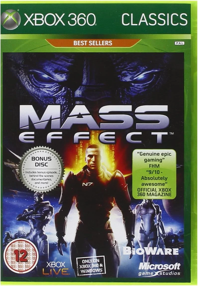 Mass Effect – Xbox 360 Sci Fi / Action RPG