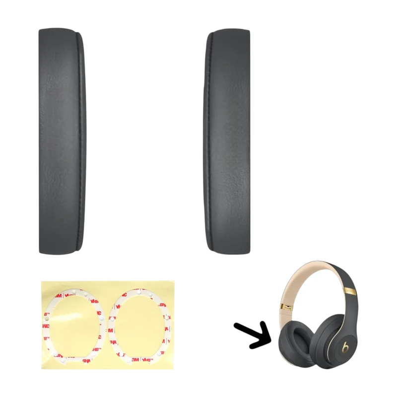 Beats By Dre Studio 2 3 Wireless Ear Pads Muffs Cushions Replacement Pair A1914 - Parts