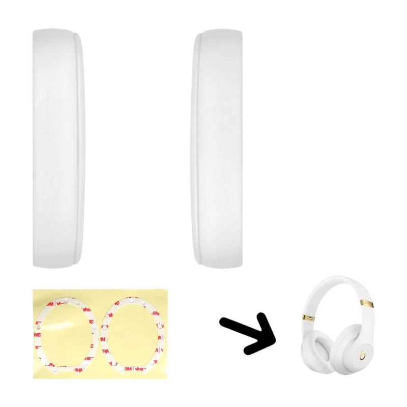 Beats By Dre Studio 2 3 Wireless Ear Pads Muffs Cushions Replacement Pair A1914 - Parts