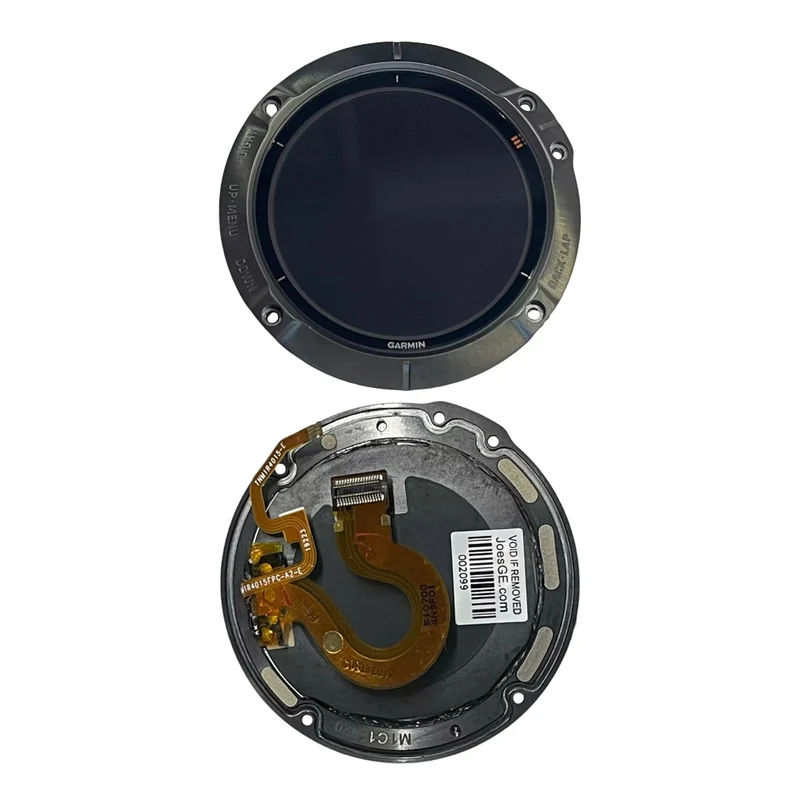 Garmin Fenix 6X Pro Solar LCD Screen Display Assembly OEM Original Replacement Parts