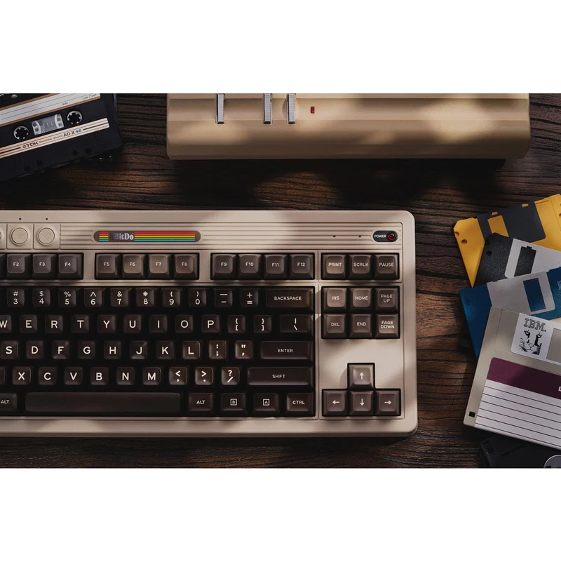 8BitDo Retro Mechanical Keyboard - C64 Edition