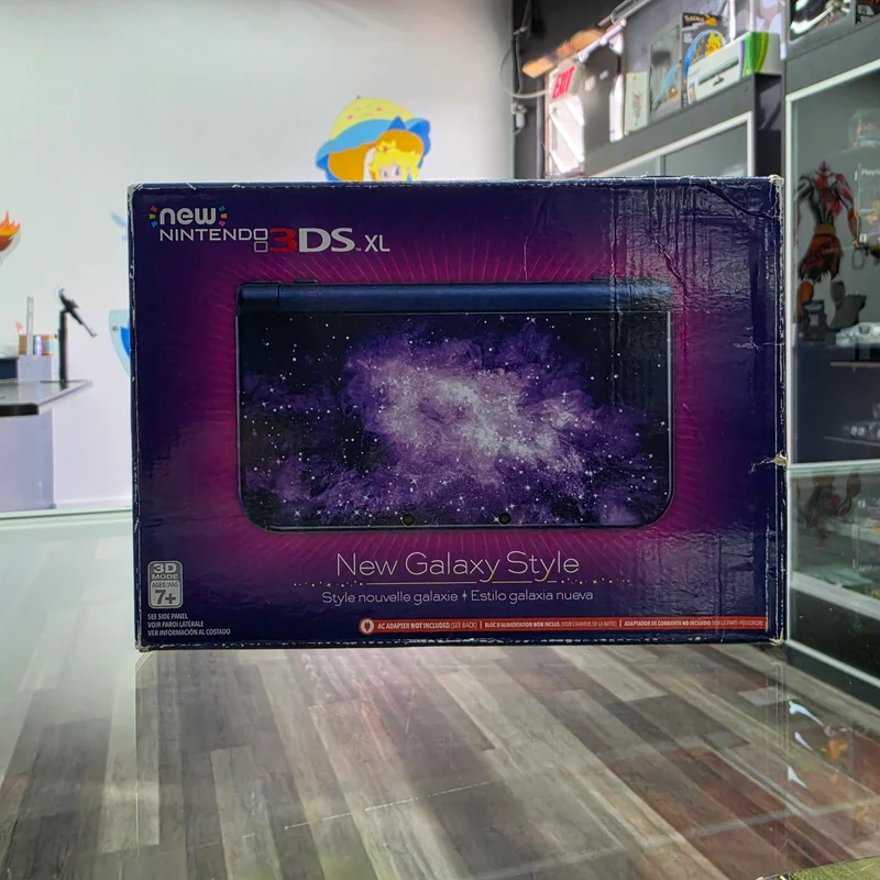 Complete in box "NEW" Nintendo 3DS XL Galaxy Handheld System