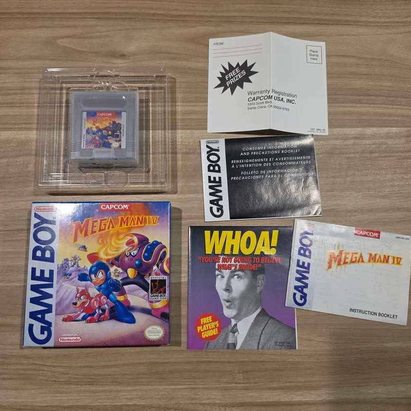 Mega Man 4 IV - Nintendo Game Boy