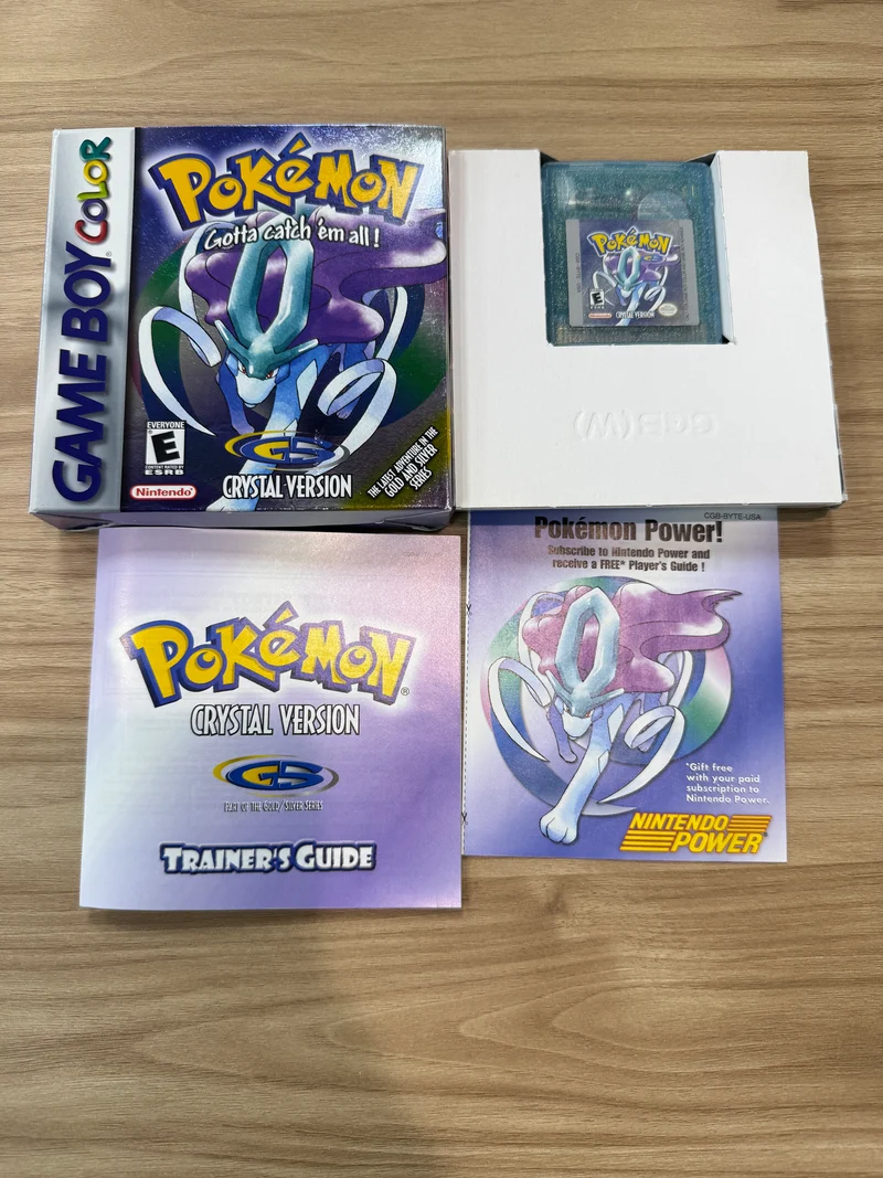 Pokemon Crystal - Nintendo Game Boy Color - B