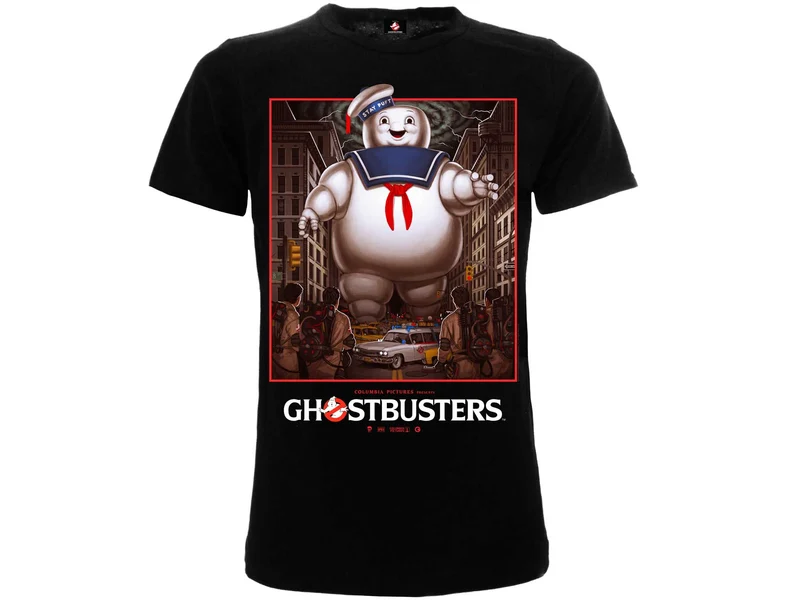 T-Shirt Ghostbusters Marhmallow