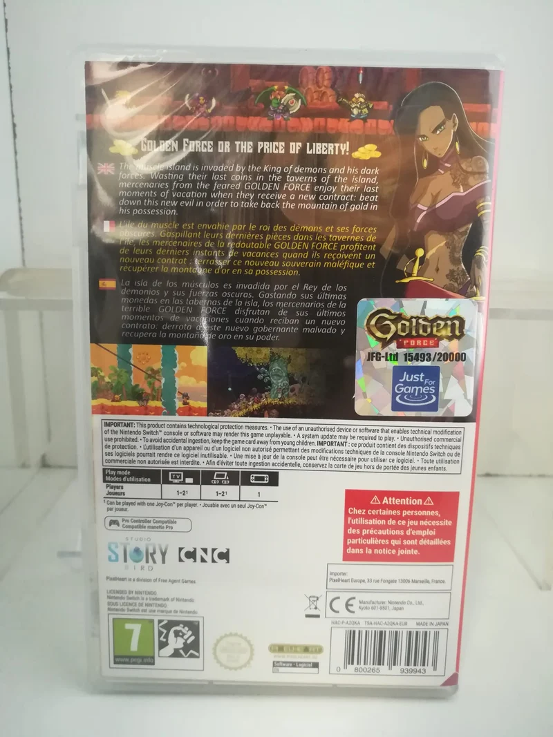 Golden Force NINTENDO SWITCH Edizione Numerata