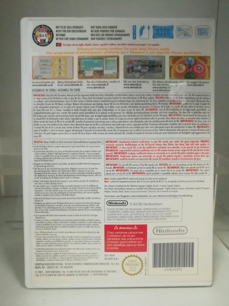 WII FIT PLUS NINTENDO WII (usato garantito)