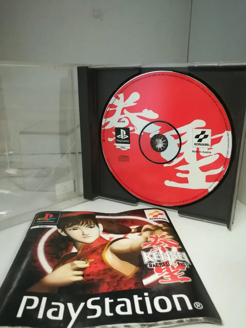 KENSEI SACRED FIST PS1 (usato garantito)(manca la copertina anteriore)