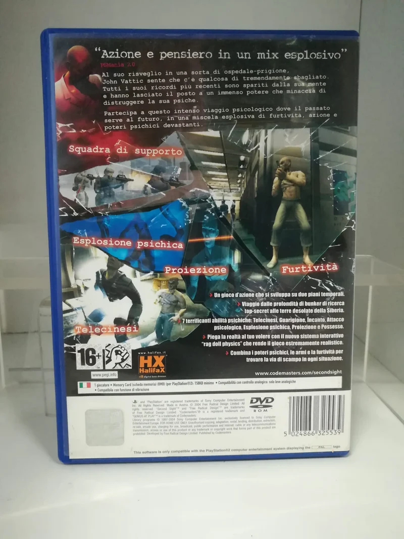 SECOND SIGHT PS2 (usato garantito)