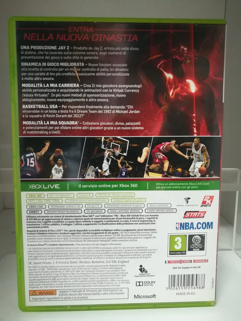 NBA 2K 13 XBOX 360 (usato garantito)