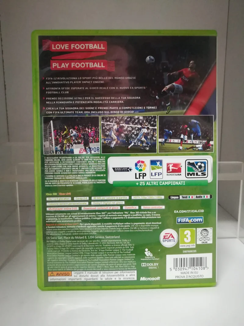 FIFA 12 XBOX 360 (usato garantito)