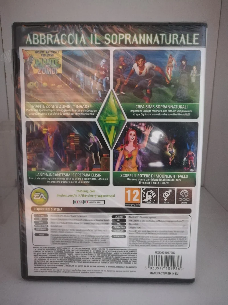 The Sims 3: Supernatural - Limited Edition -expansion pach PC (italiano)