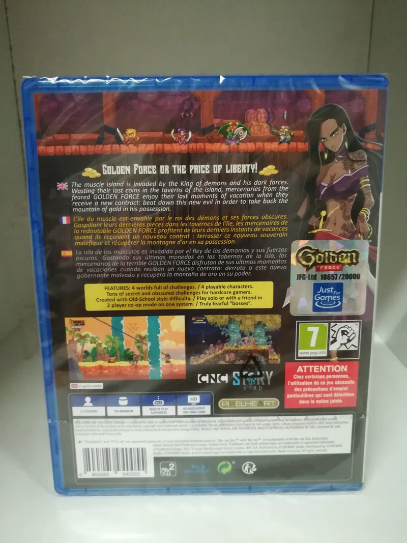 Golden Force Playstation 4 Edizione Numerata