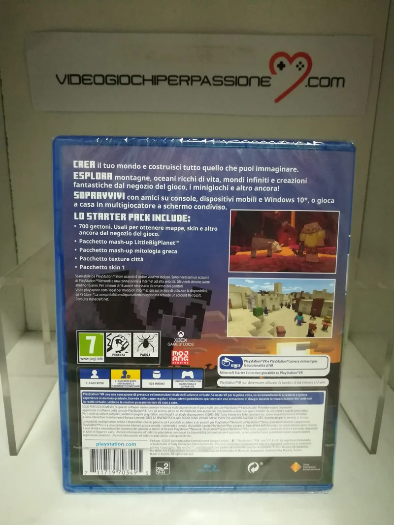 Minecraft: Starterpack (PSVR) - PlayStation 4 Edizione Italiano