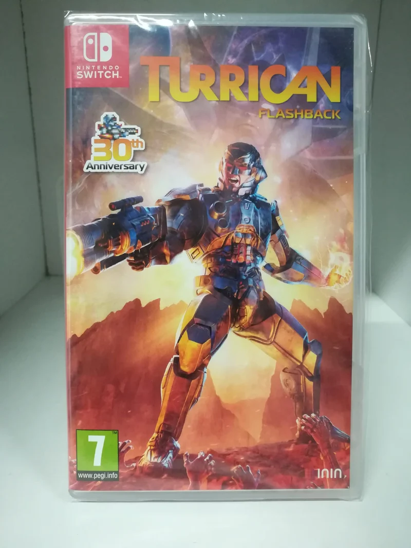 TURRICAN FLASHBACK 30th ANNIVERSARY NINTENDO SWITCH