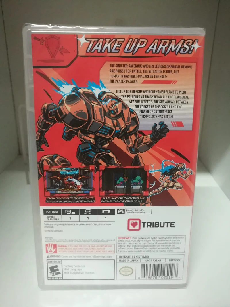 Panzer Paladin Nintendo Switch Edizione Americana