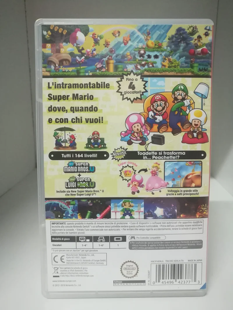 NEW SUPER MARIO BROS.U DELUXE NINTENDO SWITCH (edizione italiana)