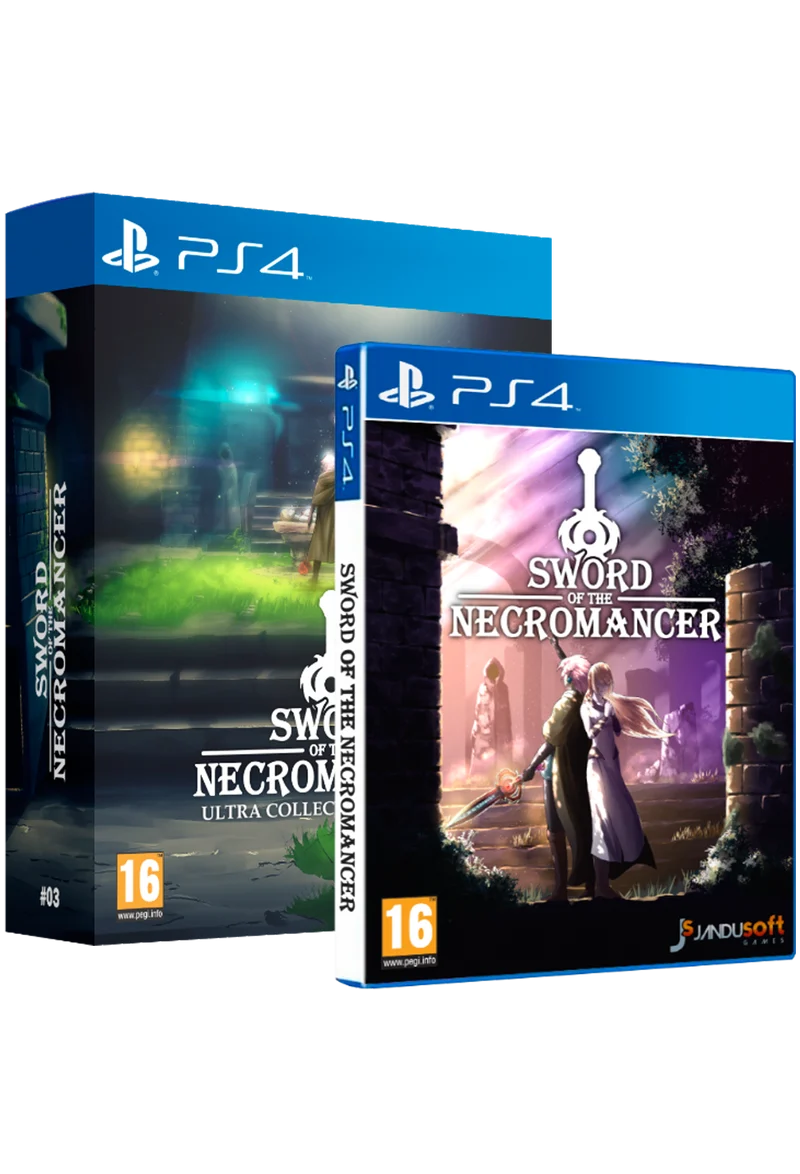 Sword of The Necromancer Ultracollector's Edition Playstation 4 Edizione Europea