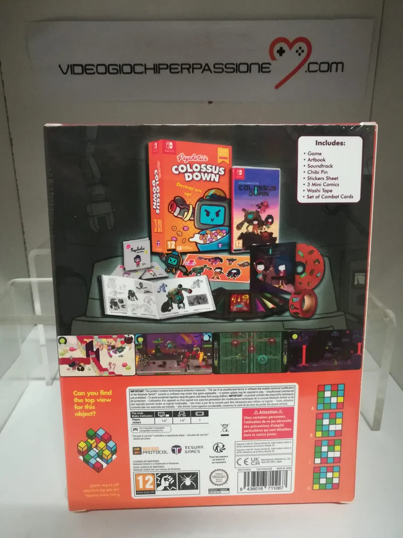 Colossus Down Destroy'em Up Edition Nintendo Switch Edizione Europea [ESCLUSIVA FUNSTOCK]