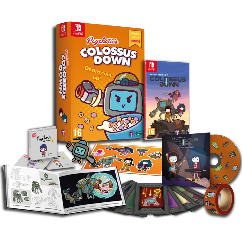 Colossus Down Destroy'em Up Edition Nintendo Switch Edizione Europea [ESCLUSIVA FUNSTOCK]
