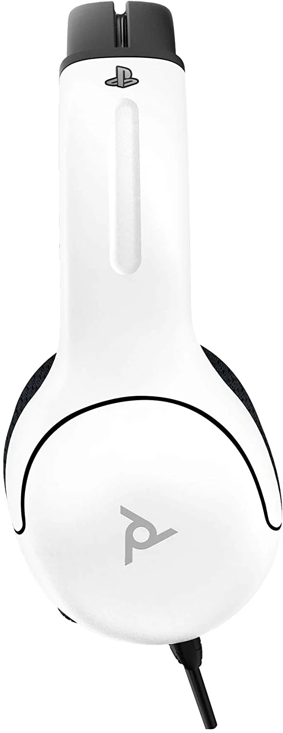 PDP Cuffie Stereo gaming LVL40 per Playstation 4 & 5, Bianco