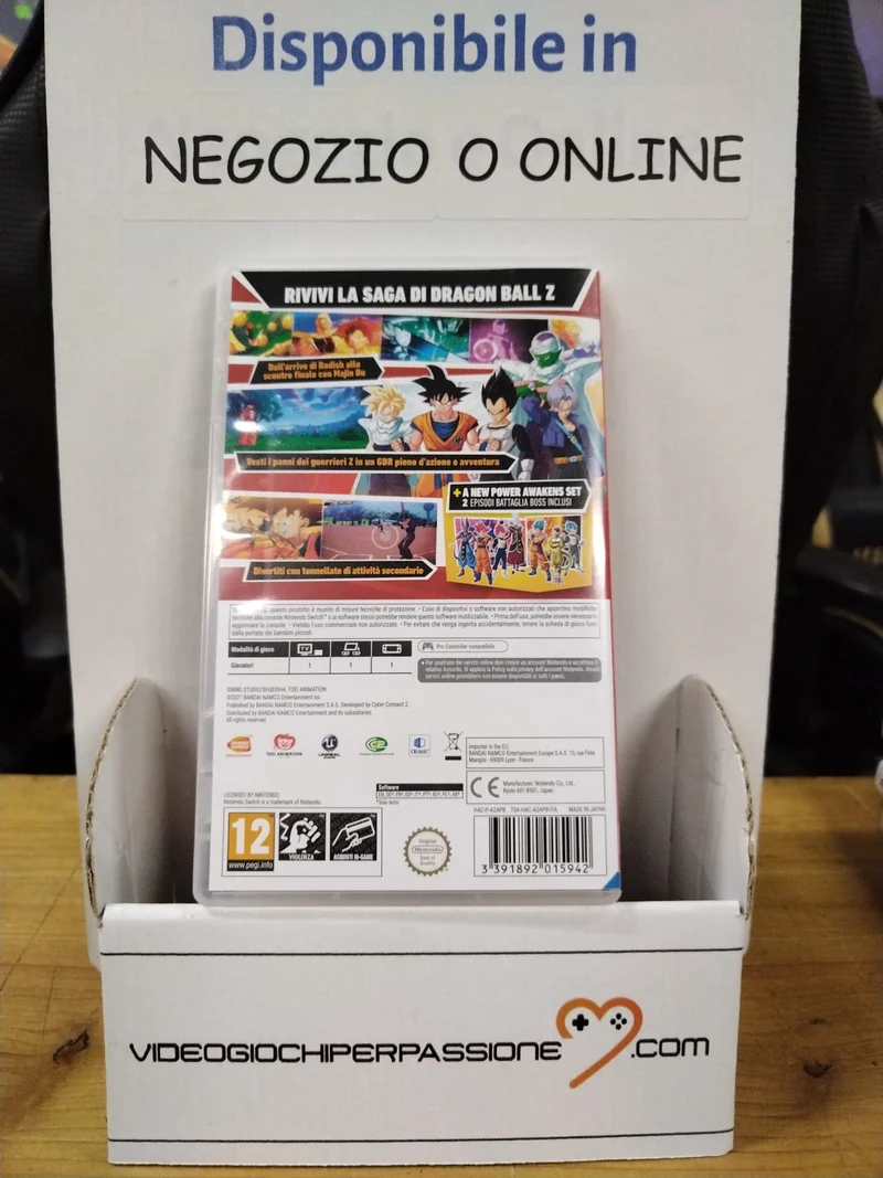 DRAGON BALL Z:KAKAROT + ANEW POWER AWAKENS SET NINTENDO SWITCH(usato garantito)