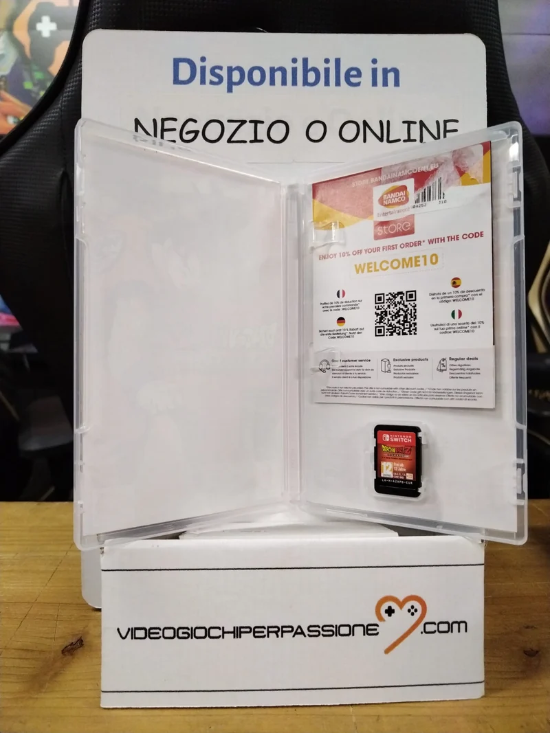 DRAGON BALL Z:KAKAROT + ANEW POWER AWAKENS SET NINTENDO SWITCH(usato garantito)